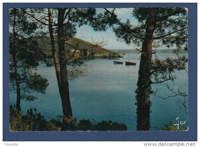 CP CIRCULEE LOGONNA DAOULAS - PETITE CRIQUE A L´ENTREE DE LA RIVIERE DE L´HOPITAL CAMIROUT DEVANT POINTE DE GOASQUELLOU - Daoulas