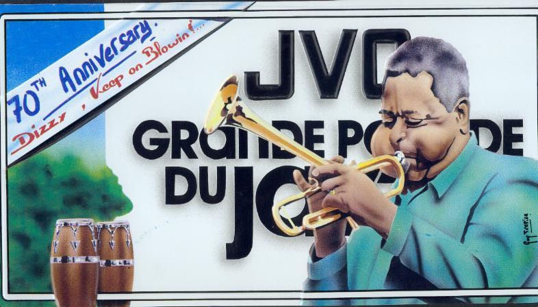 Plaque Métal "DIZZY GILLESPIE" Jazz - Placas En Aluminio (desde 1961)