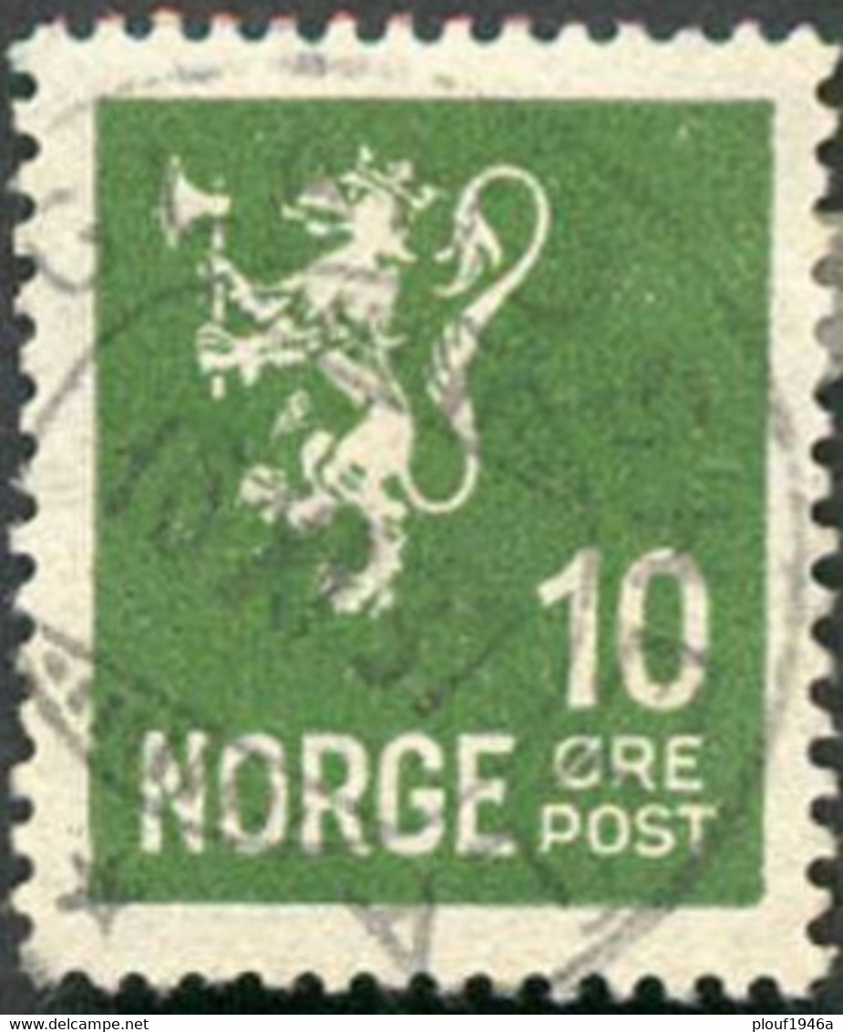 Pays : 352,02 (Norvège : Haakon VII)  Yvert Et Tellier N°:   112 (o) - Used Stamps