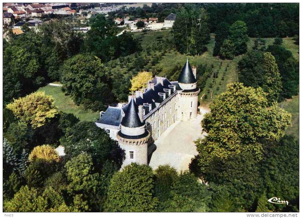 Dormans Vue Aérienne Le Château - Dormans