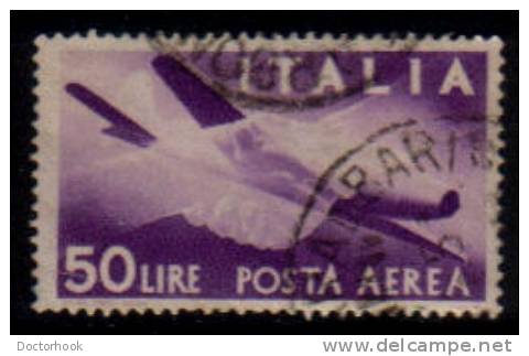 ITALY   Scott #  C 114   F-VF USED - Airmail