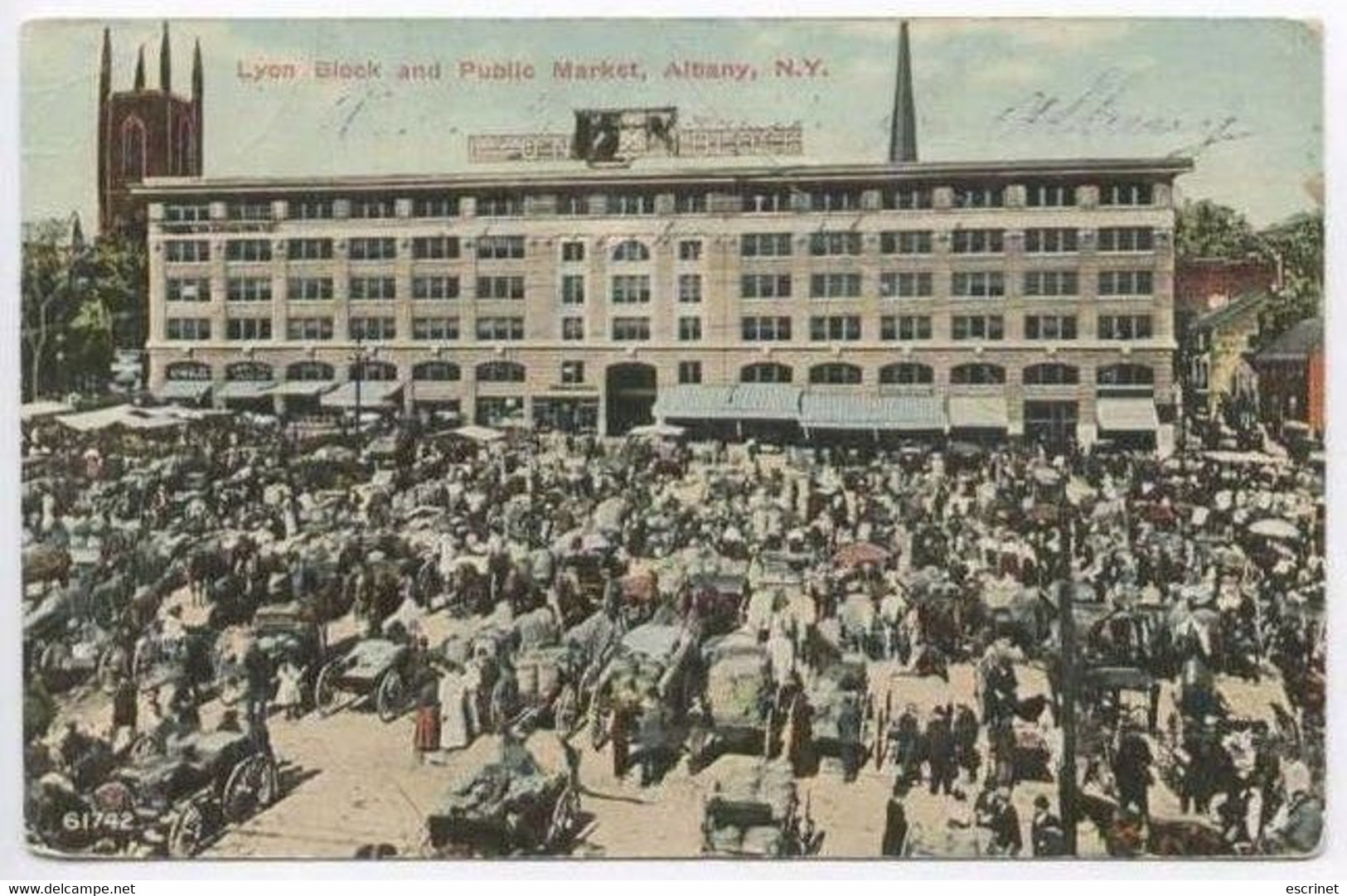 UNITED STATES - ALBANY : Lyon Block An Public Market - Albany