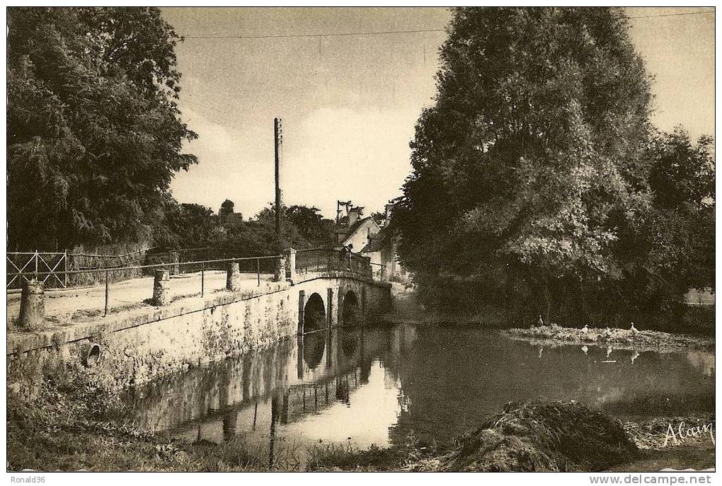 CP 18 MASSAY Le Pont De Saint Paxent Et Le Garreau - Massay