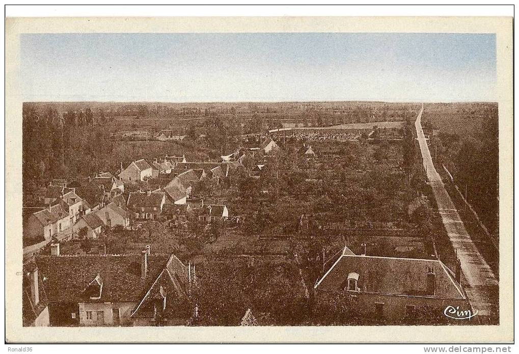 CP 18 MASSAY Vue Générale, Coté Sud - Massay