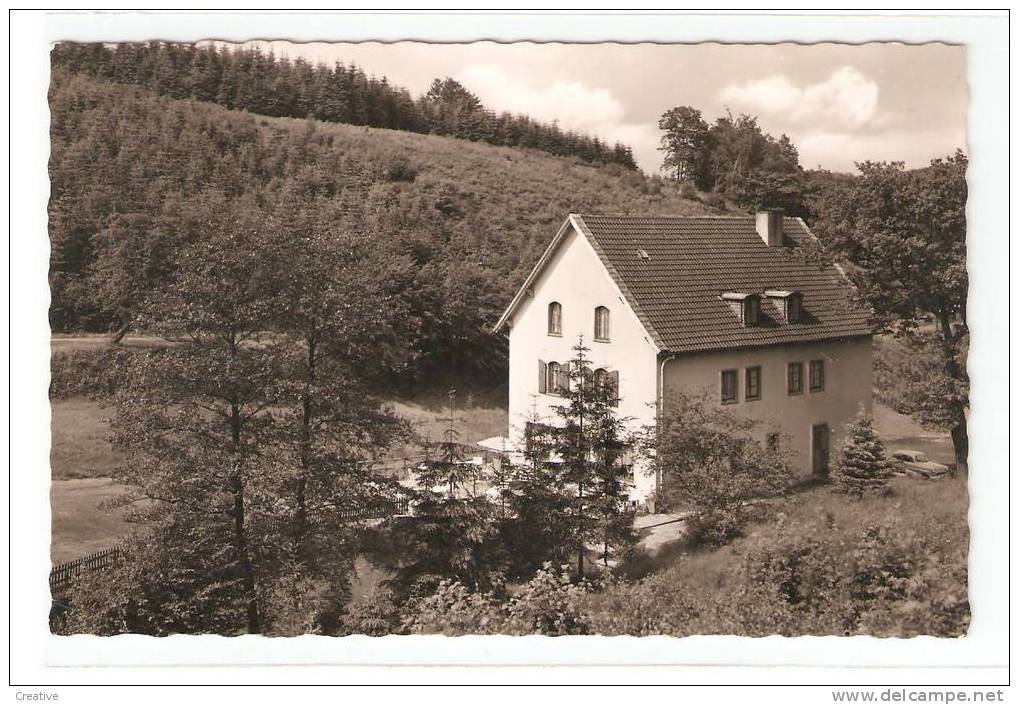 HOTEL HAUS BURGMANN Bes.Frau H. Burgmann, Ennepetal-Milspe I. Westf. Fernruf Gevelsberg - Ennepetal