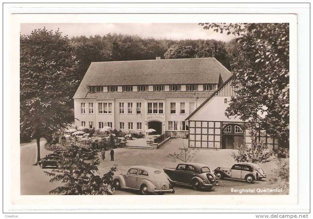 BERGHOTEL QUELLENTAL,Steinhagen Bei Bielefeld 1961 (Oldtimers) - Steinhagen