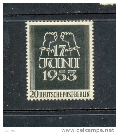 BERLIN  * 1953 N° 96 YT - Nuovi