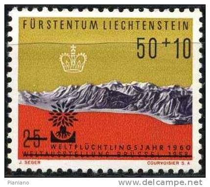 PIA - LIECH - 1960 : Année Mondiale Du Réfugié - (Yv 353-54) - Unused Stamps