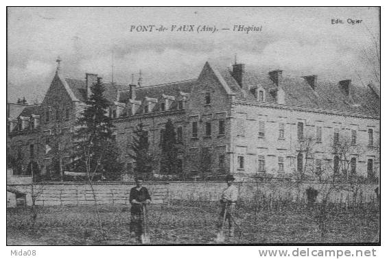 01.PONT DE VAUX. L'HOPITAL. Le Potager. - Pont-de-Vaux