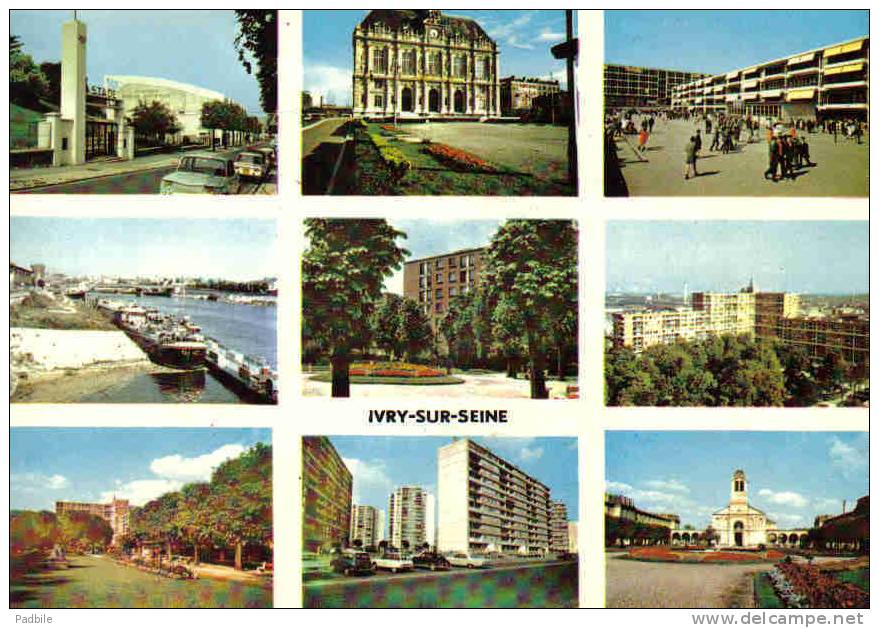 Carte Postale 94.  Ivry-sur-Seine Trés  Beau Plan - Ivry Sur Seine