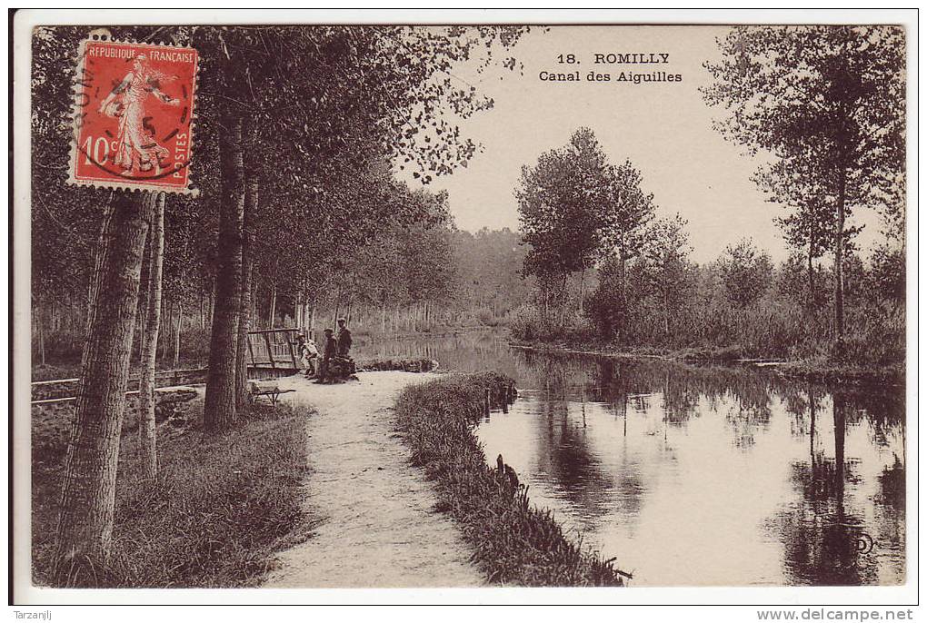 CPA De Romilly Sur Seine (Aube 10): Canal Des Aiguilles - Romilly-sur-Seine