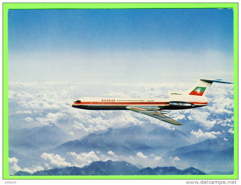 AVION - BULGARIAN AIRLINES - TU 154 - - 1946-....: Moderne