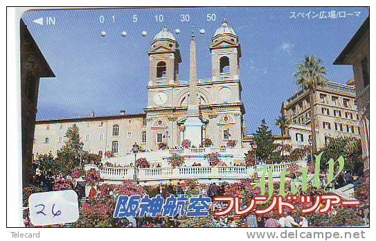 Télécarte ITALIE Reliée (26) Phonecard ITALY RELATED * Telefonkarte ITALIA Verbunden - Japan - Cultural
