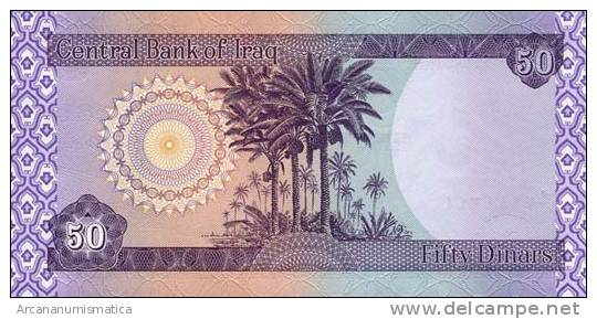 IRAQ/IRAK  50 DINARES 2000  KM#90  PLANCHA/UNC  DL-5752 - Irak