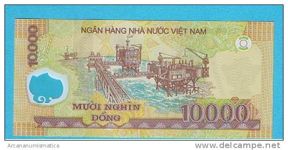 VIETNAM   10.000  DONG    POLIMERO    PLANCHA/UNC/SC   DL-5768 - Vietnam