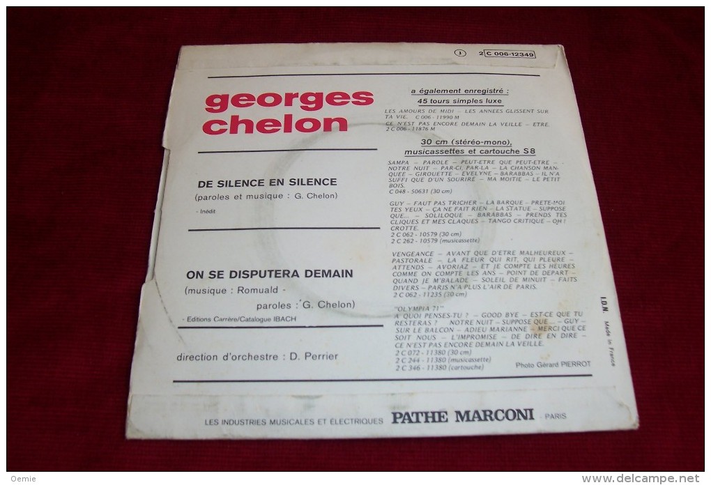 GEORGES  CHELON   ON  SE  DISPUTERA  DEMAIN - Collectors