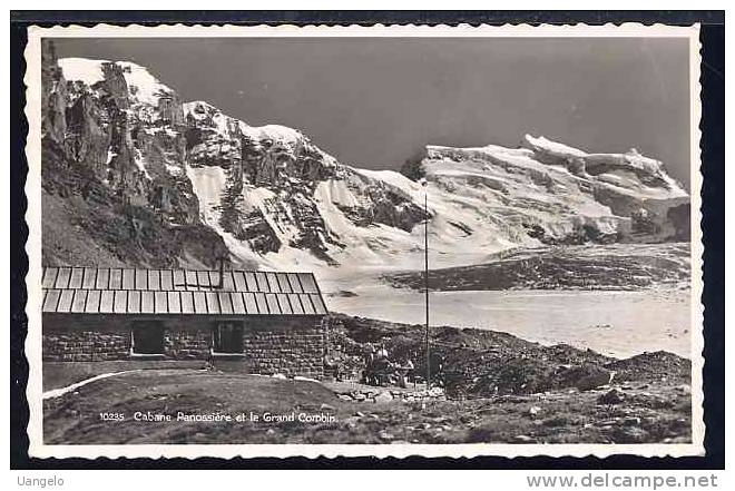 SVB977 CABANE PANOSSIERE ET LE GRAND COMBIN - Altri & Non Classificati