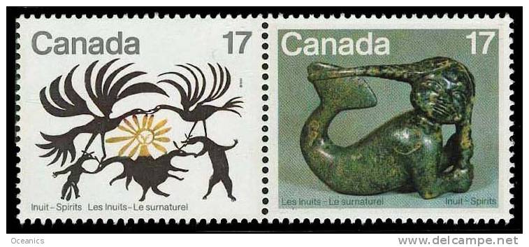 Canada (Scott No. 867a - Inuits) [**] Horz. - American Indians