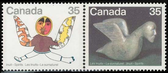 Canada (Scott No. 869a - Inuits) [**] Horz. - Indianer