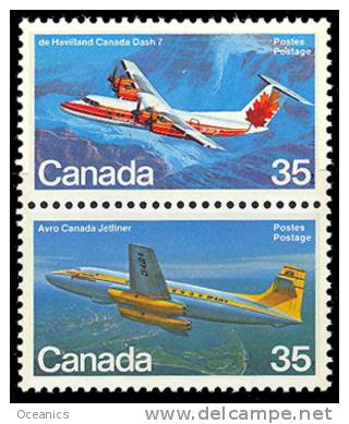 Canada (Scott No. 906a - Avions / Planes) [**] - Unused Stamps