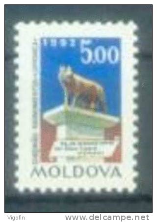 MD 1992 MONUMENT, MOLDAVIA, 1v, MNH - Moldavie