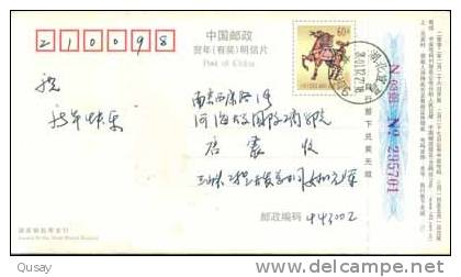 Three Gorges Hydroelectric Power Station  .   Pre-stamped Card , Postal Stationery - Eau