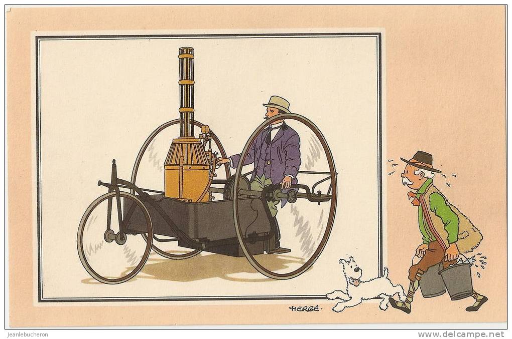 ( VOIR ET SAVOIR Par HERGE " éditeur Dargaud " Automobile  20x13  N° 38  Serie 4  ) - Chromos