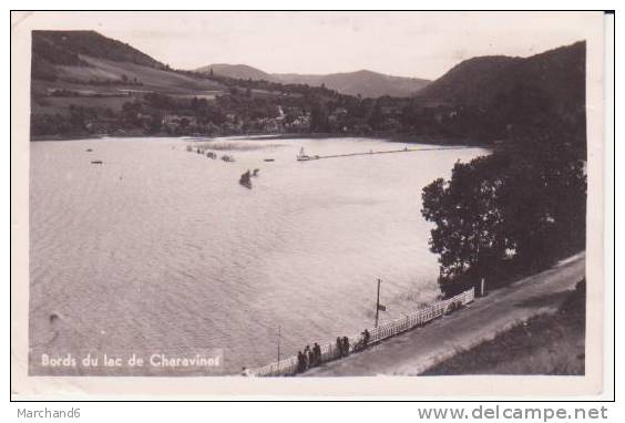 ISERE . BORDS DU LAC DE CHARAVINES (coin Bas Gauche Plié) - Charavines