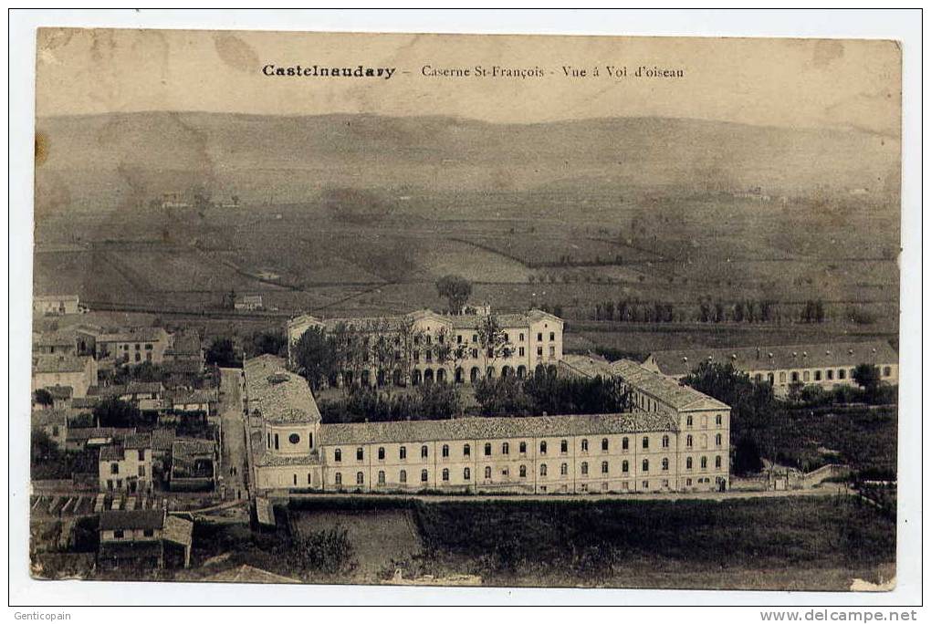 I5 - CASTELNAUDARY - Caserne Saint-François - Vue à Vol D´oiseau - Castelnaudary