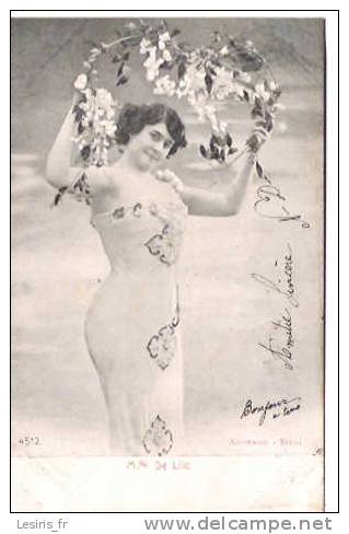 CPA -  Mlle DE LILO - 4512 - ALTEROCCA - TERNI - PRECURSEUR - - Cabaret