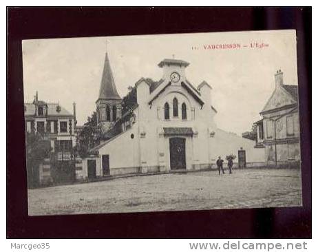 26679 Vaucresson L´église édit.J.C. N° 11 Belle Carte - Vaucresson