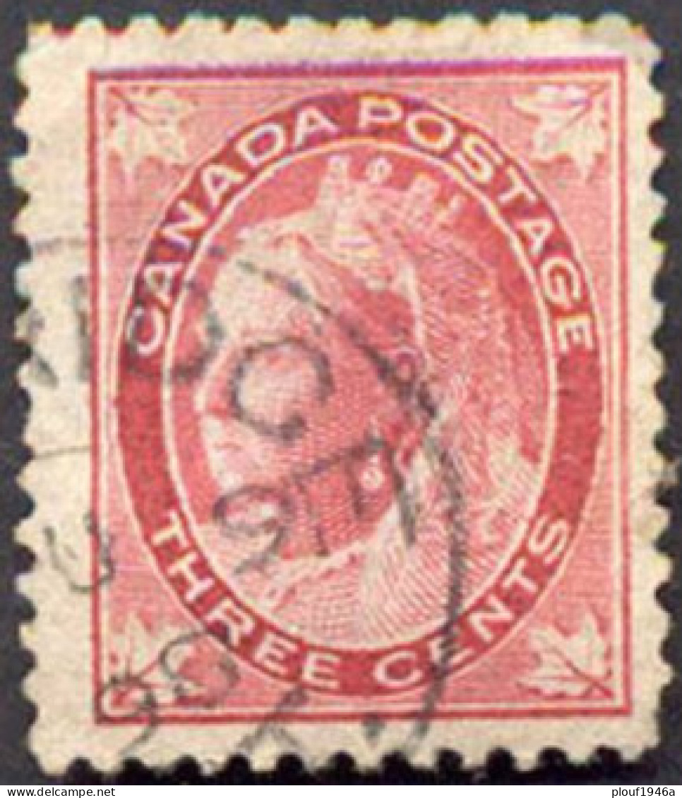 Pays :  84,1 (Canada : Dominion)  Yvert Et Tellier N° :    57 (o) - Used Stamps