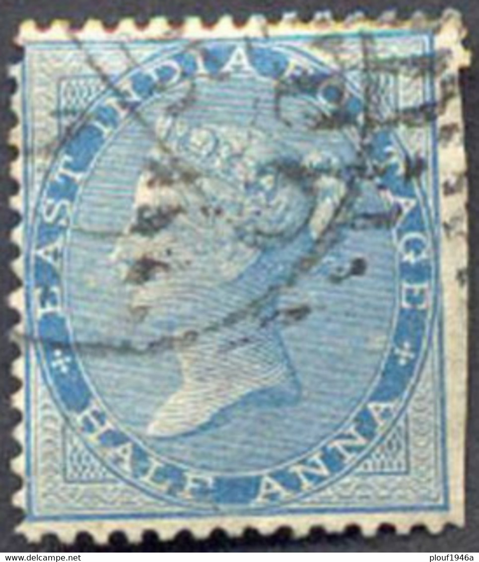 Pays : 230,2 (Inde Anglaise : Cie Des Indes Et Gvt Reine)  Yvert Et Tellier N° :    19 (o) - 1858-79 Crown Colony