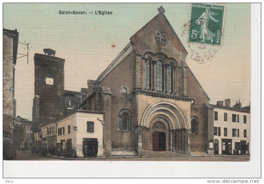 40.192/ ST SEVER - L'église - Saint Sever