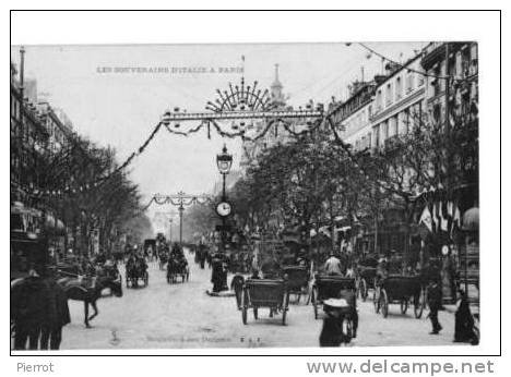 220408B : Visite Roi Et Reine D´Italie à Paris (14 Au 18 Octobre 1903) (précurseur) - Réceptions