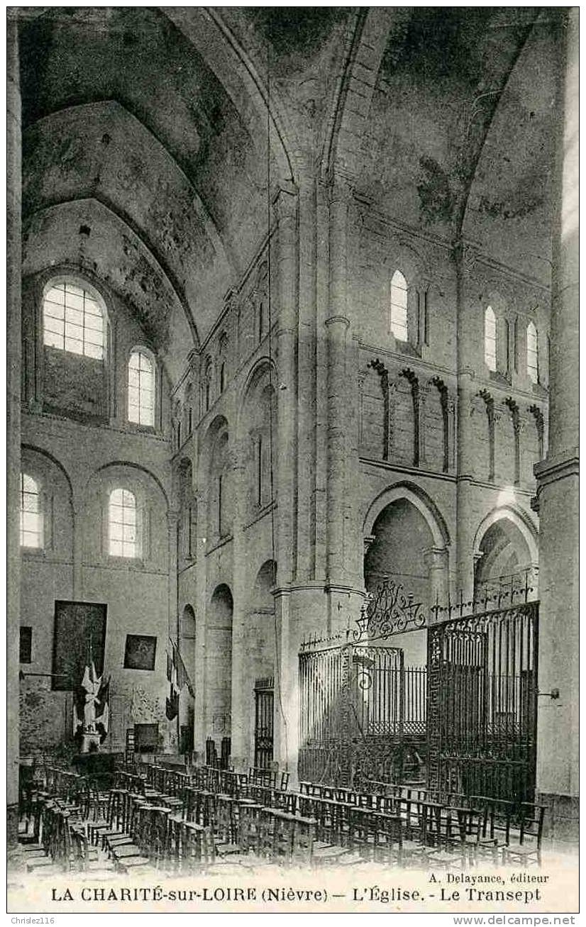 58 LA CHARITE SUR LOIRE Intérieur De L'église - La Charité Sur Loire