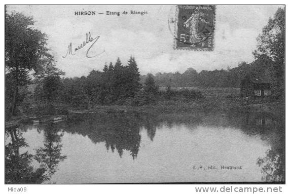 02. HIRSON.  ETANG DE BLANGIS. - Hirson