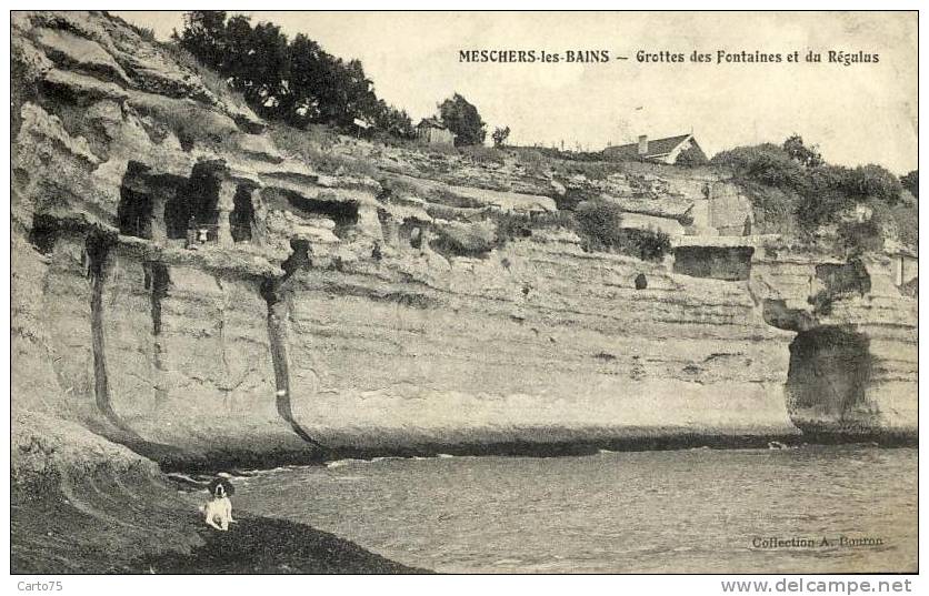 MESCHERS Les BAINS 17 - Grottes Des Fontaines Et Du Régulus - Grotte - Curiosité - Meschers