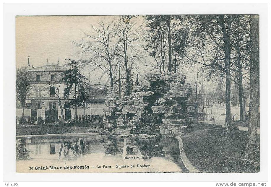 SAINT MAUR DES FOSSES - Le Parc - Square Du Rocher - Saint Mande