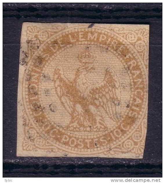 COLONIES GENERALES - Aigle Impérial 10c - Yvert 3 - Eagle And Crown