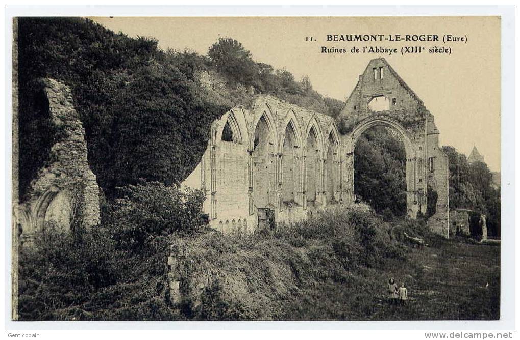 I5 - BEAUMONT-le-ROGER - Ruines De L'abbaye - Beaumont-le-Roger