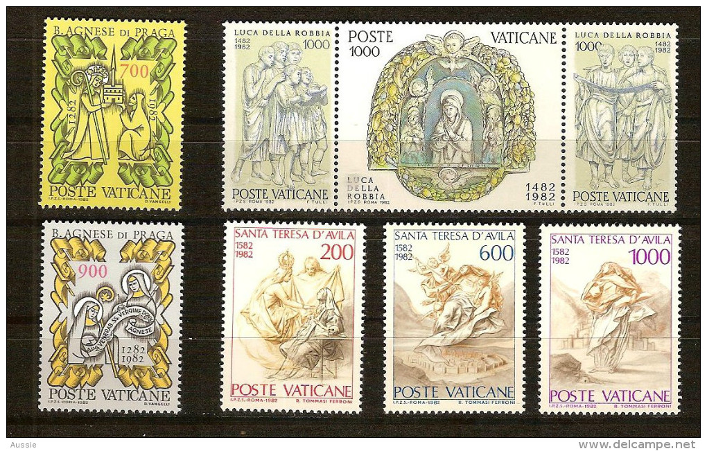 Vaticaan Vatican 1982 Yvertnr. 726-733 *** MNH  Cote 13.25 Euro - Neufs