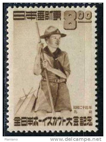 PIA - JAP - 1949 : Jamboree Nationale Scout à Tokyo - (Yv 434) - Unused Stamps