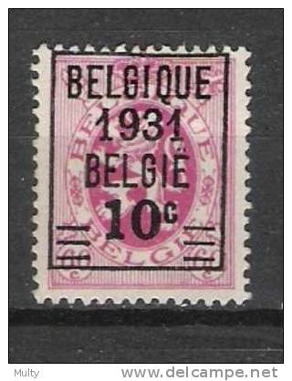 Belgie OCB 316 (0) - Typos 1929-37 (Heraldischer Löwe)