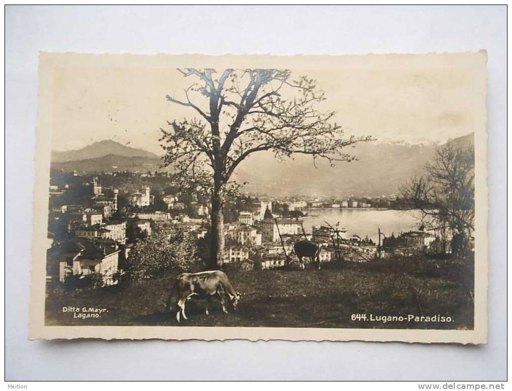 Lugano Paradiso  TI- CH 1920´s    VF  D21197 - Paradiso