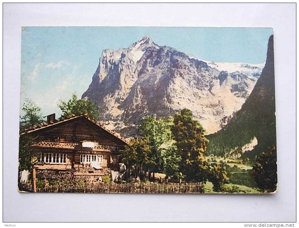 Grindelwald  Wetterhorn  BE- CH 1906-  VF  D21289 - Grindelwald