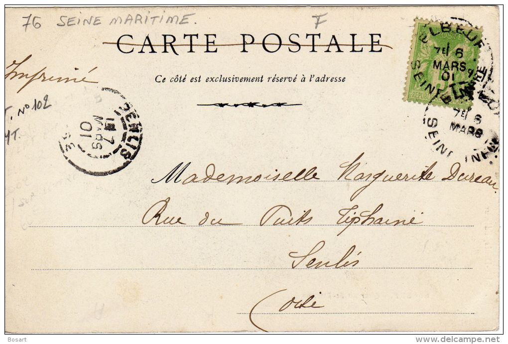 CPA France 76.Elbeuf-H.St-Denis Ed. - 1876-1878 Sage (Type I)