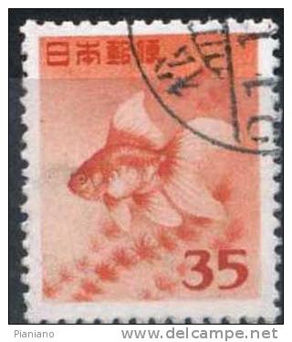 PIA - JAP - 1952 : Poissons D´or - (Yv 509) - Usati
