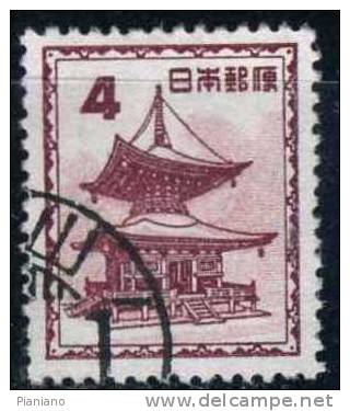 PIA - JAP - 1952 : Pagode Du Temple D´ Ishiyama - (Yv 507) - Gebraucht