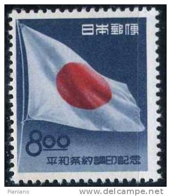 PIA - JAP - 1951 : Signature Du Traité De Paix - (Yv 485-87) - Unused Stamps